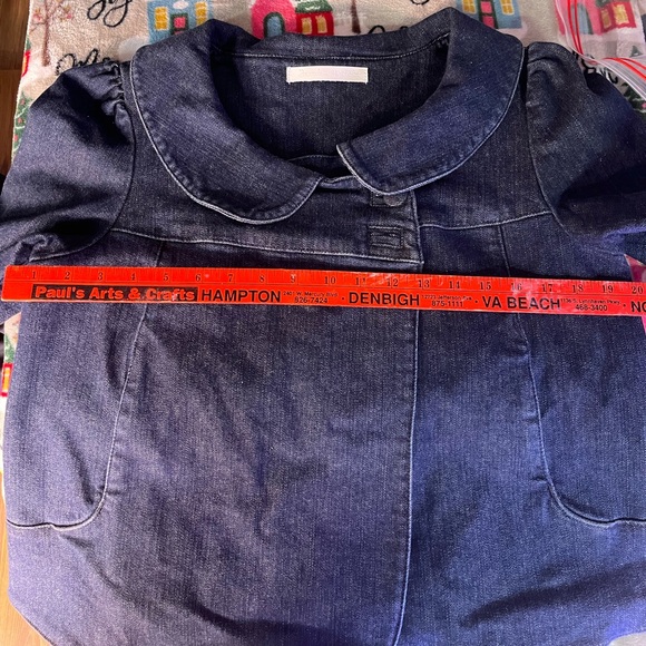 Anthropologie Freedom of Choice denim jacket in large - Picture 8 of 8